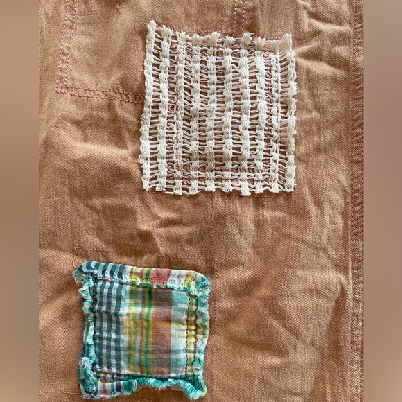 POL bohemian patchwork cropped ankle pants - Picture 9 of 15